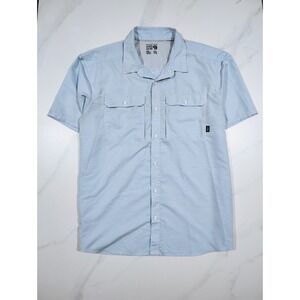 Mountain Hardware Men's Canyon Vented Breathable Short Sleeve Shirt M Fishing